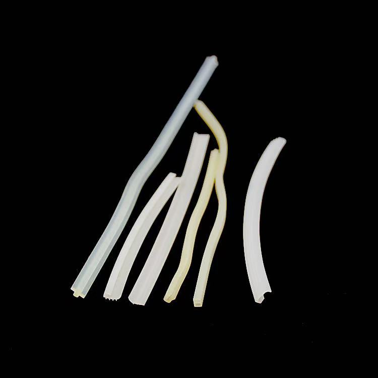 Silicone rubber strip